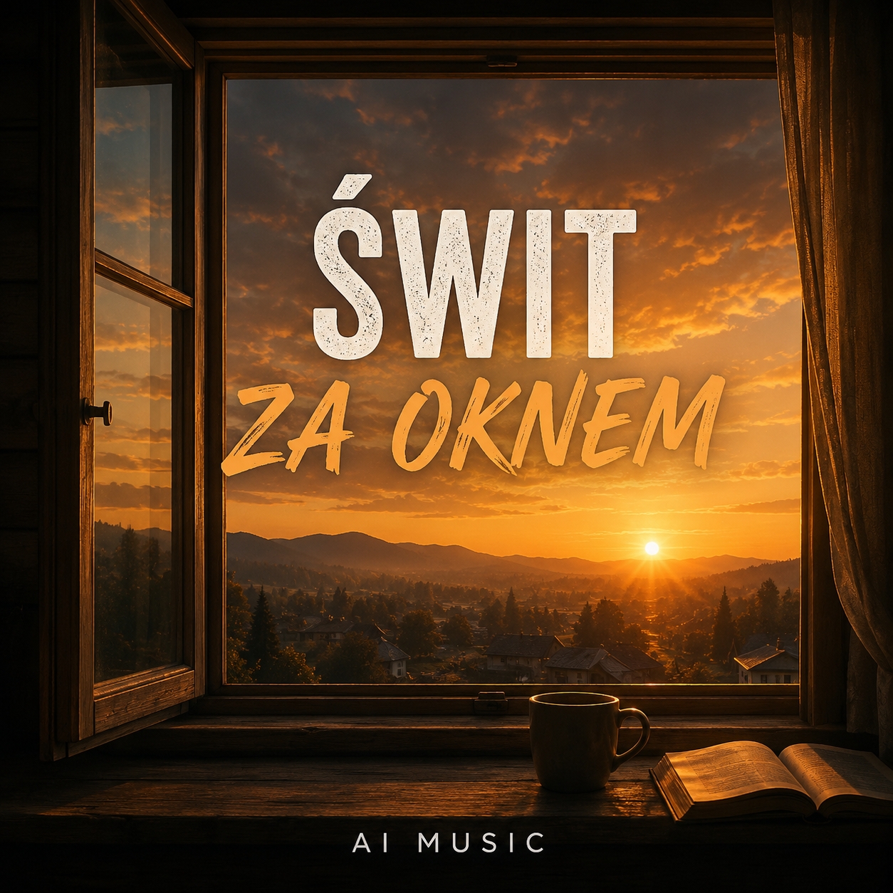 świt za oknem